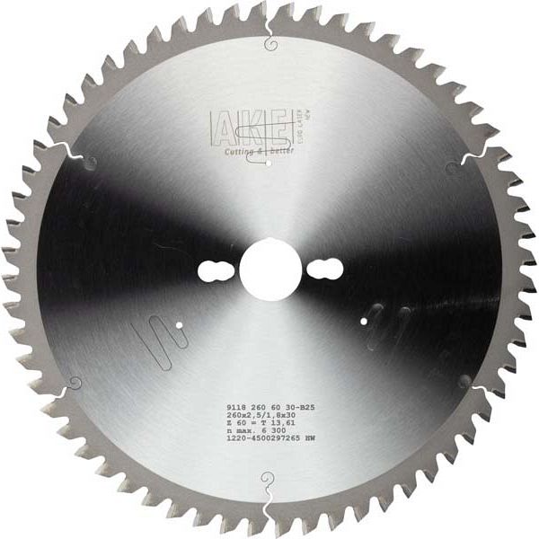 MTR-49 Kreissägeblatt Holz 260 X 3,2/2,2 Z= 42 W